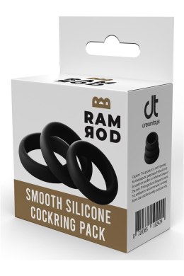 Ramrod Smooth: Zestaw Gładkich Silikonowych Pierścieni Erekcyjnych