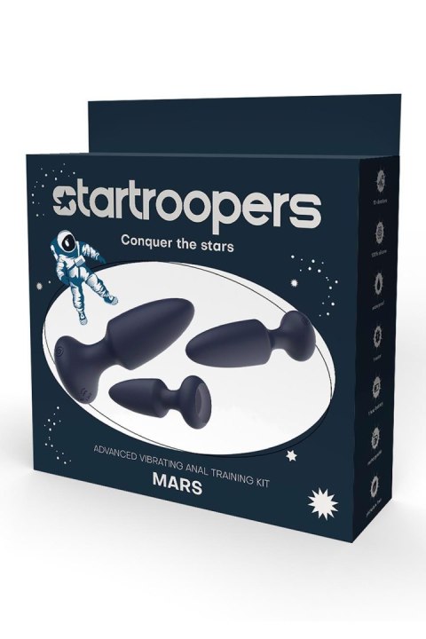 Star Trooper Mars: Zaawansowany Wibrujący Zestaw do Treningu Analnego