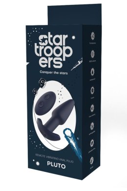 Startroopers Pluto: Wibrujący plug analny z pilotem zdalnego sterowania