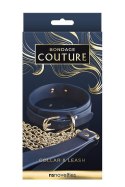 Niebieska Obroża i Smycz Bondage Couture