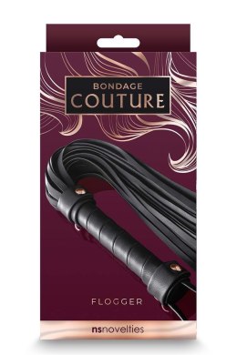 Bicz BONDAGE COUTURE Czarny