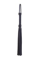 Luksusowy Flogger Bondage Couture w Królewskim Błękicie
