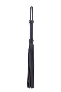 Luksusowy Flogger Bondage Couture w Królewskim Błękicie