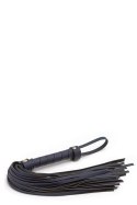 Luksusowy Flogger Bondage Couture w Królewskim Błękicie