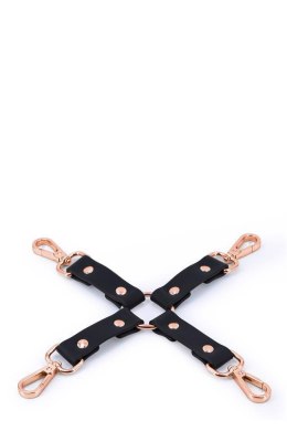 Wiązanie 'Hog Tie' Bondage Couture, czarne