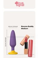 Zmysłowy Korek Analny Bounce Buddy Medium