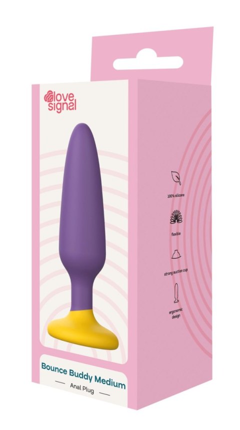 Zmysłowy Korek Analny Bounce Buddy Medium
