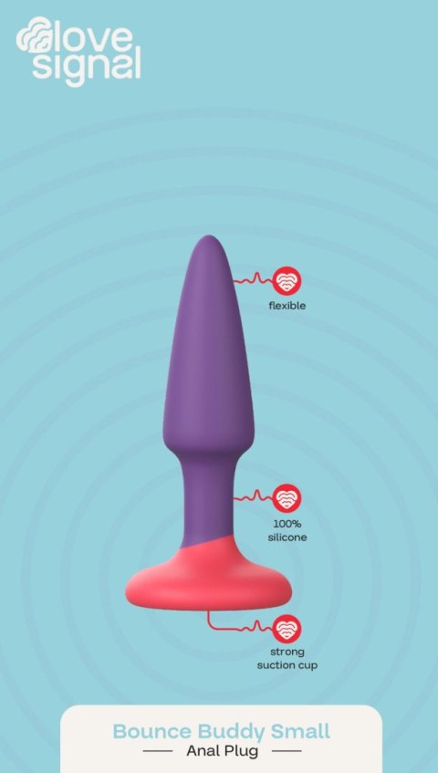Kompaktowy Plug Analny Bounce Buddy Small
