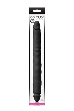 Podwójne Dildo COLOURS Double Pleasures – Czarny