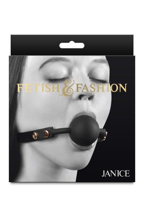 Knebel Janice Black - Fetish & Fashion