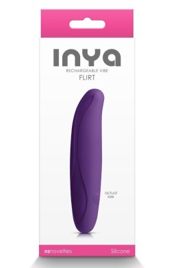 INYA Flirt: Luksusowy Wibrator w Ciemnym Fiolecie