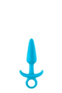 Świecący Plug Analny Firefly Prince - Mały, Błękitny