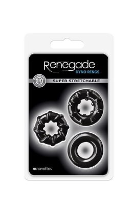 Pierścienie Erekcyjne Renegade Dyno Czarne