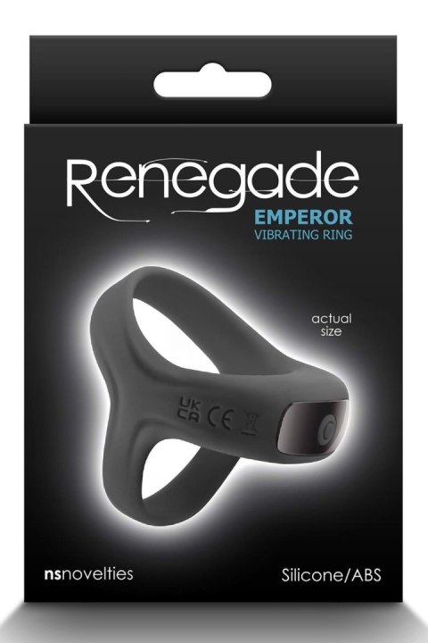 Pierścień wibrujący RENEGADE Emperor Black