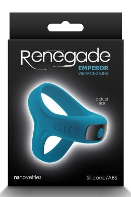 Wibrujący Pierścień Erekkcyjny Renegade Emperor Teal