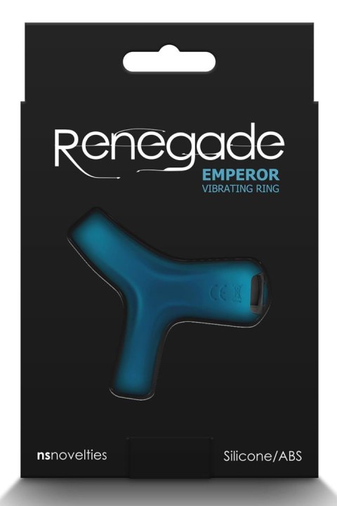 Wibrujący Pierścień Erekkcyjny Renegade Emperor Teal