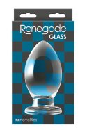 Szklany Plug Analny Renegade Bishop Clear