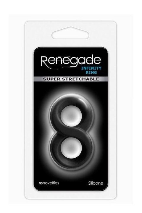Pierścień Erekkcyjny Renegade Infinity Black
