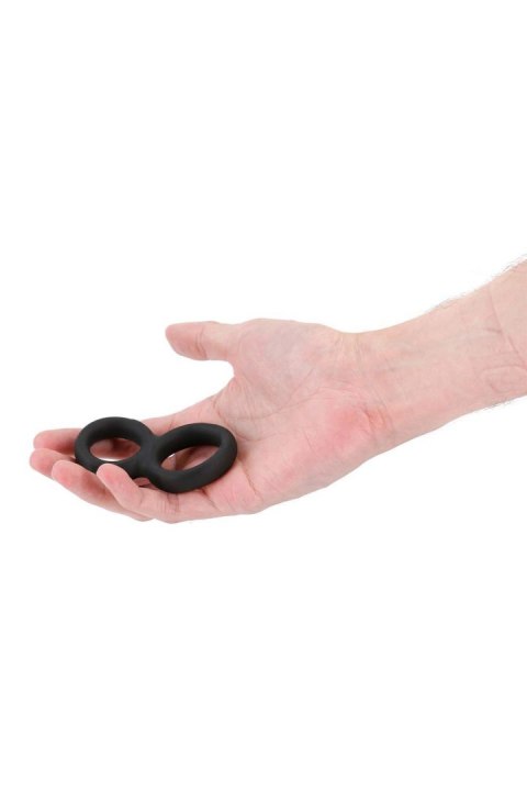 Pierścień Erekcyjny Renegade Twofold Black
