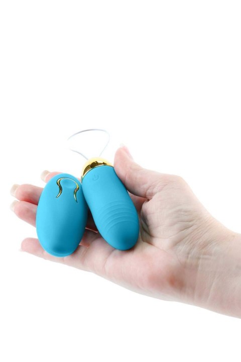 REVEL WINX BLUE: Dyskretny Wibrator Kulkowy z Bezprzewodowym Pilotem