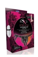 Zmysłowy zestaw uprzęży strap-on SX For You z dildo 7 cali