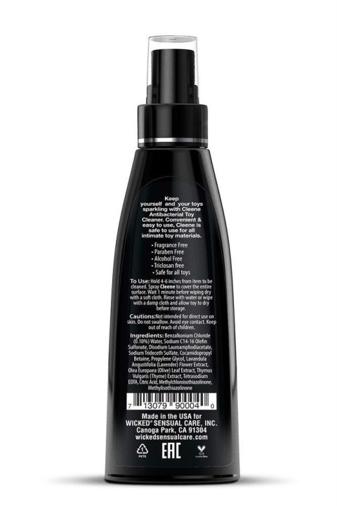 Wicked Antybakteryjny Spray do Higieny Gadżetów 120 ml