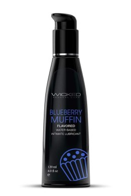 Wicked Aqua: Lubrykant o Smaku Borówkowej Muffinki, 120 ml