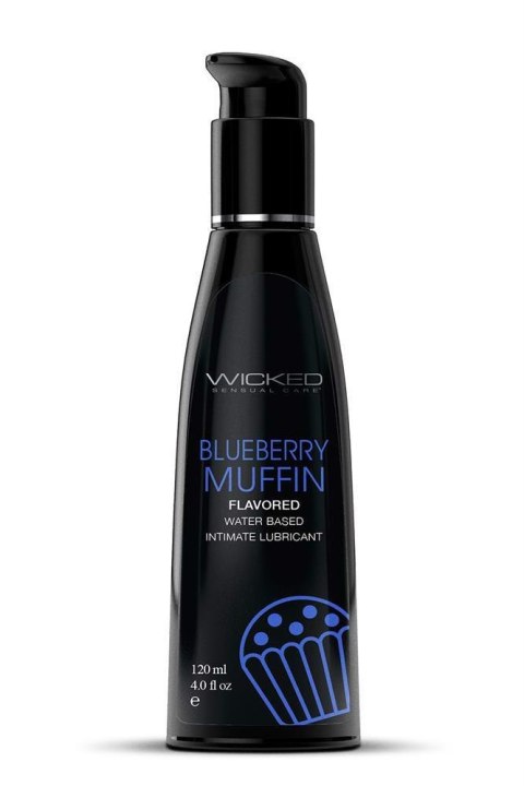 Wicked Aqua: Lubrykant o Smaku Borówkowej Muffinki, 120 ml