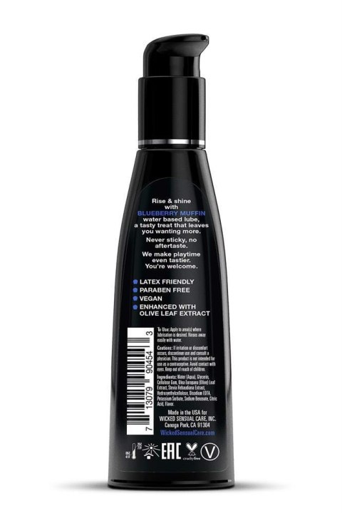 Wicked Aqua: Lubrykant o Smaku Borówkowej Muffinki, 120 ml