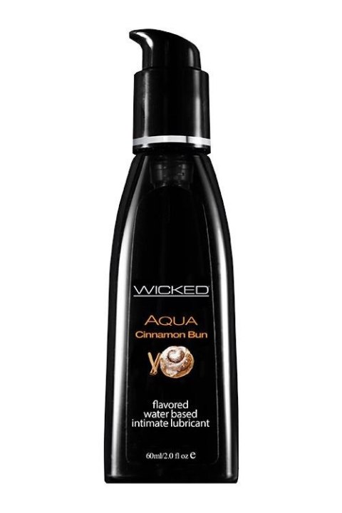 Wicked Aqua: Lubrykant o smaku Cynamonowej Bułeczki 60ml