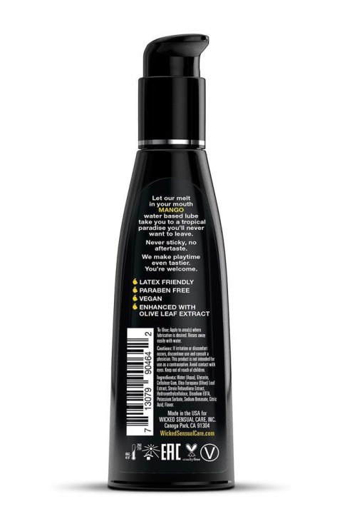 Wicked Aqua Lubrykant o Smaku Mango 120ml