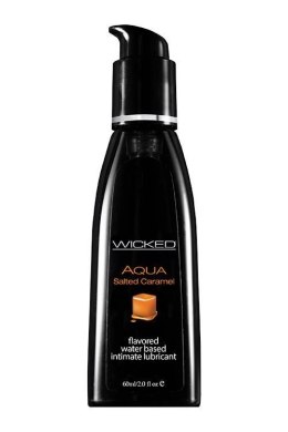 WICKED AQUA Lubrykant o Smaku Słonego Karmelu 60 ml
