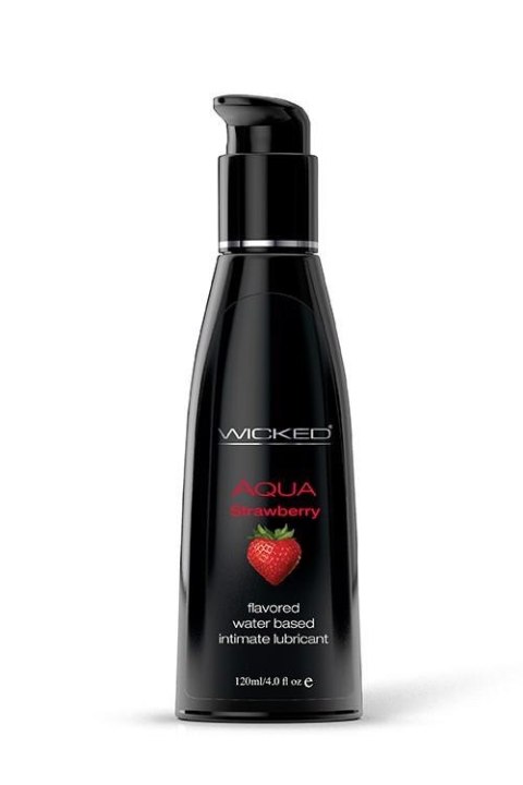Wicked Aqua Truskawkowy Lubrykant Smakowy 120 ml