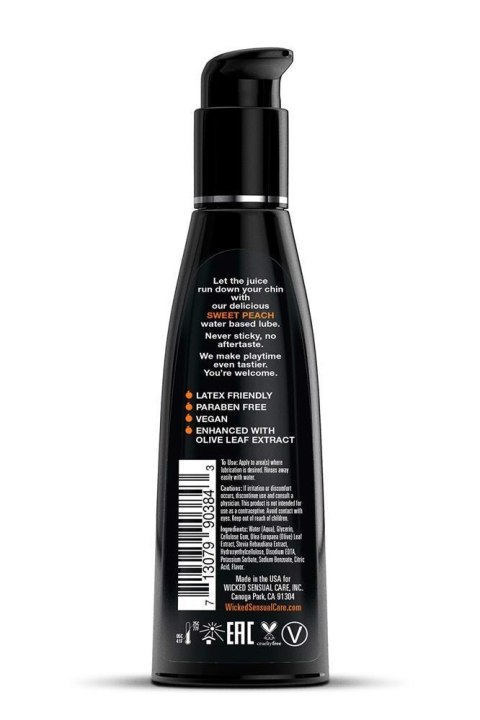 Wicked Aqua Sweet Peach – Brzoskwiniowy Lubrykant Smakowy 120ml
