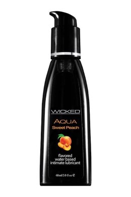 Wicked Aqua – Soczysta Brzoskwinia, Lubrykant Smakowy 60 ml