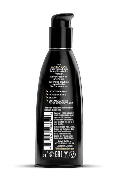 Wicked Aqua Waniliowy Lubrykant Smakowy, 60 ml