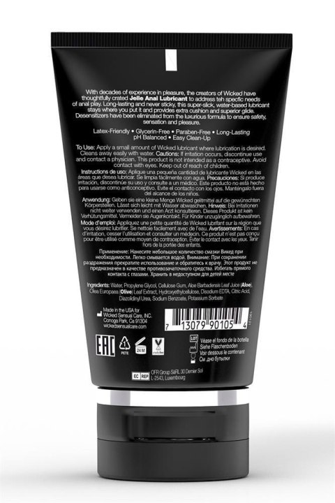 Lubrykant Analny Wicked Jelle 120 ml