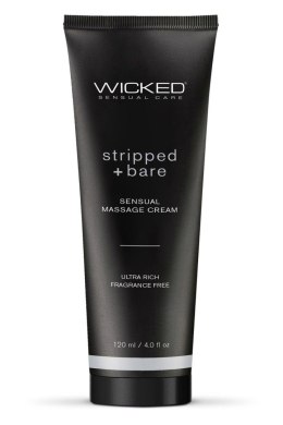 Zmysłowy Krem do Masażu Wicked 120 ml - Naturalnie Czysty, Bezzapachowy
