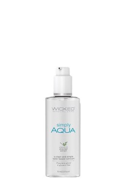 Wicked Simply Aqua – Nawilżający Lubrykant na Bazie Wody 70 ml