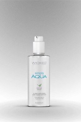 Wicked Simply Aqua – Nawilżający Lubrykant na Bazie Wody 70 ml