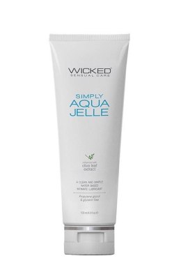 Wicked Simply Aqua Jelle 120 ml – Czysty, Wodny Żel Intymny z Aloesem
