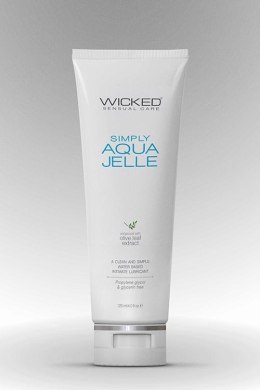 Wicked Simply Aqua Jelle 120 ml – Czysty, Wodny Żel Intymny z Aloesem