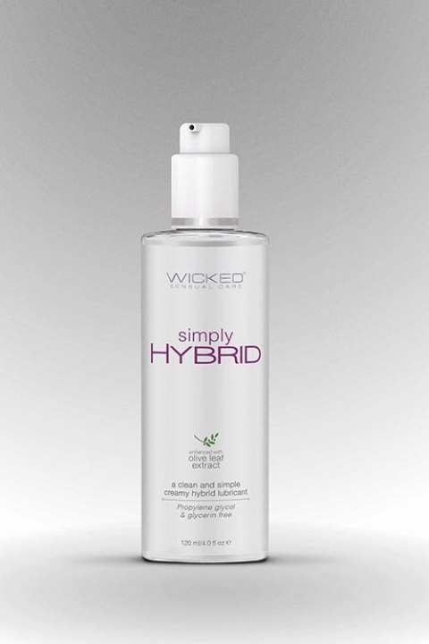 Kremowy Lubrykant Hybrydowy Wicked Simply 120 ml