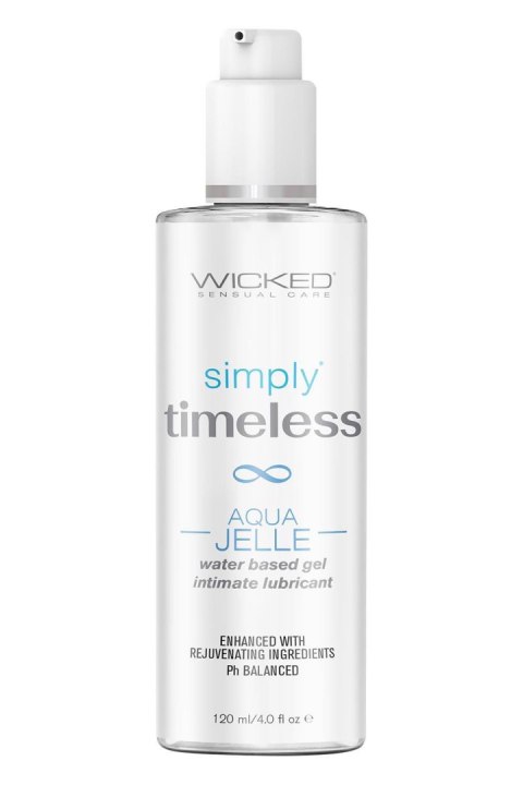 Wicked Simply Timeless Aqua Jelle – Długotrwały Lubrykant na Bazie Wody 120 ml