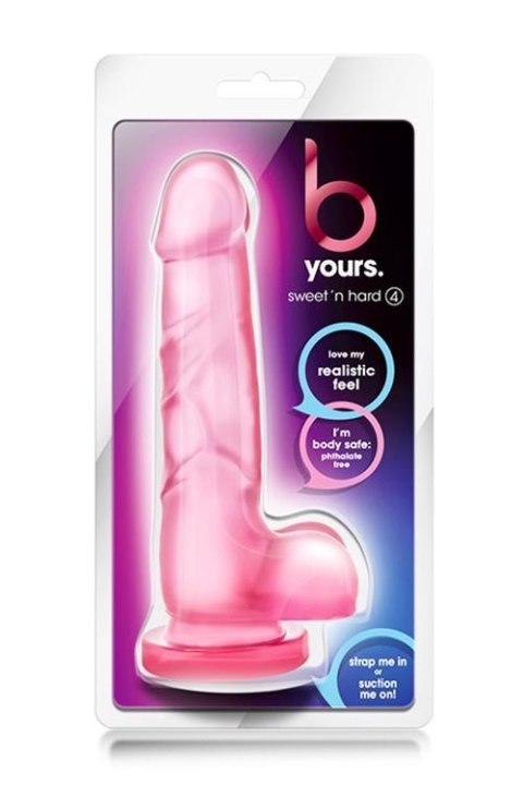Dildo B Yours Sweet N Hard 4 Różowe