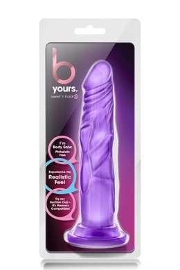 B Yours Sweet N Hard 5, Fioletowe Dildo