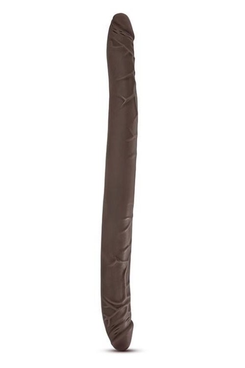 DR. SKIN Podwójne Dildo Czekoladowe 40,6 cm