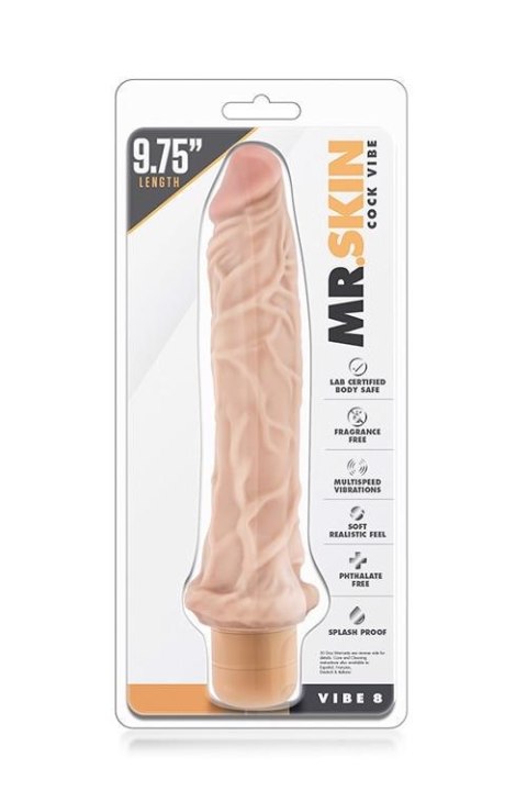 Realistyczny Wibrator DR. SKIN 8 Flesh