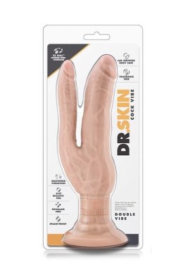 Dr. Skin Double Vibe – Podwójny Wibrator Beżowy