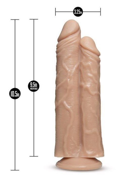 DR. SKIN Podwójne Realistyczne Dildo